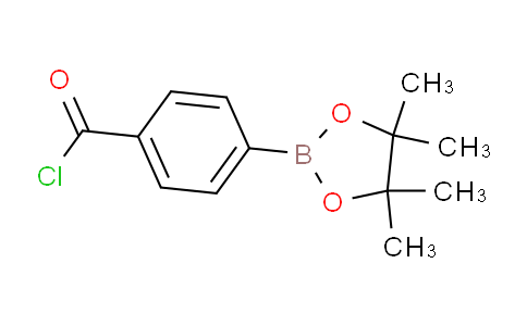 CAS No. 380499-68-3, 4-(4,4,5,5-Tetramethyl-1,3,2-dioxaborolan-2-yl)benzoyl chloride