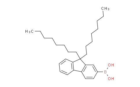 CAS No. 402790-30-1, (9,9-Dioctyl-9H-fluoren-2-yl)boronic acid