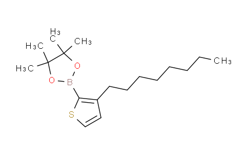 CAS No. 405165-14-2, 4,4,5,5-Tetramethyl-2-(3-octylthiophen-2-yl)-1,3,2-dioxaborolane