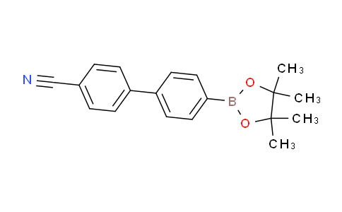 CAS No. 406482-72-2, 4'-(4,4,5,5-Tetramethyl-1,3,2-dioxaborolan-2-yl)-[1,1'-biphenyl]-4-carbonitrile