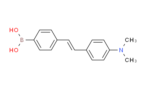 CAS No. 406719-93-5, (4-(4-(Dimethylamino)styryl)phenyl)boronic acid