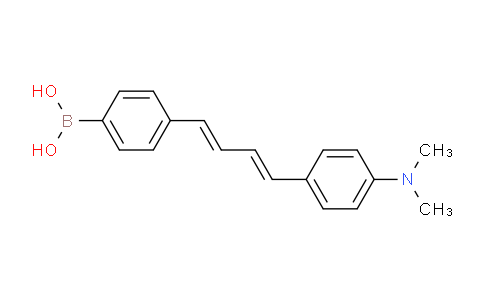 CAS No. 406719-95-7, (4-(4-(4-(Dimethylamino)phenyl)buta-1,3-dien-1-yl)phenyl)boronic acid