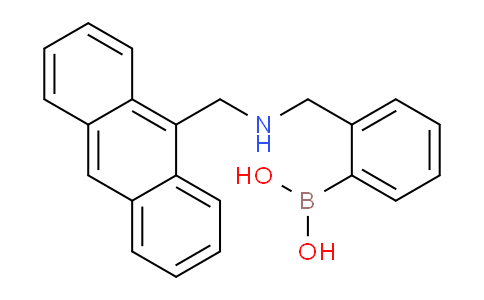 CAS No. 408306-36-5, (2-(((Anthracen-9-ylmethyl)amino)methyl)phenyl)boronic acid