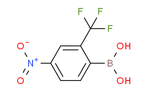 CAS No. 408359-15-9, 4-Nitro-2-(trifluoromethyl)phenylboronic acid