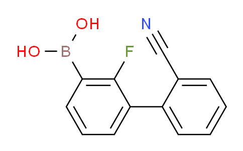 CAS No. 425378-90-1, (2'-Cyano-2-fluoro-[1,1'-biphenyl]-3-yl)boronic acid