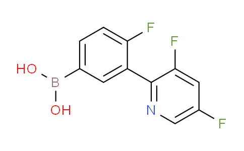 CAS No. 425379-32-4, (3-(3,5-Difluoropyridin-2-yl)-4-fluorophenyl)boronic acid