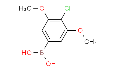 CAS No. 427886-21-3, (4-Chloro-3,5-dimethoxyphenyl)boronic acid