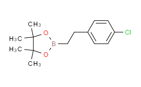 CAS No. 444094-88-6, 2-(4-Chlorophenethyl)-4,4,5,5-tetramethyl-1,3,2-dioxaborolane