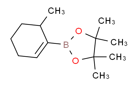 CAS No. 448211-44-7, 4,4,5,5-Tetramethyl-2-(6-methylcyclohex-1-en-1-yl)-1,3,2-dioxaborolane