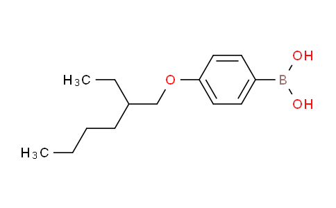 CAS No. 452369-36-7, (4-((2-Ethylhexyl)oxy)phenyl)boronic acid