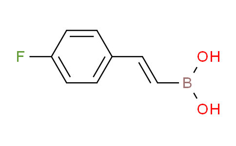 CAS No. 460748-43-0, (E)-(4-Fluorostyryl)boronic acid