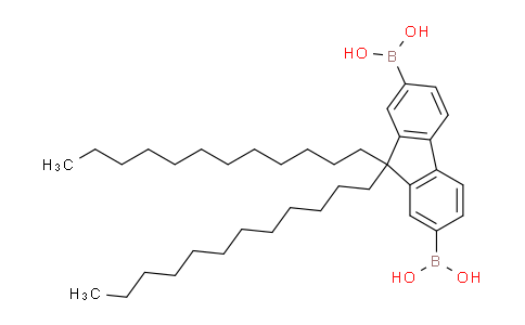 CAS No. 480424-86-0, (9,9-Didodecyl-9H-fluorene-2,7-diyl)diboronic acid