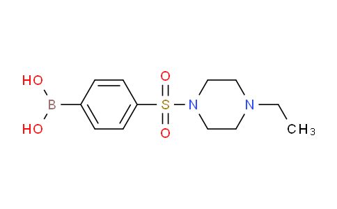 CAS No. 486422-70-2, (4-((4-ethylpiperazin-1-yl)sulfonyl)phenyl)boronic acid