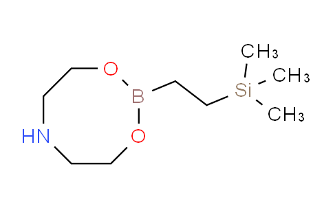 CAS No. 501014-43-3, 2-(2-(Trimethylsilyl)ethyl)-1,3,6,2-dioxazaborocane