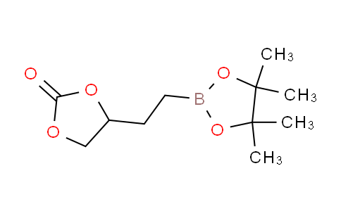 CAS No. 501014-47-7, 4-(2-(4,4,5,5-Tetramethyl-1,3,2-dioxaborolan-2-yl)ethyl)-1,3-dioxolan-2-one