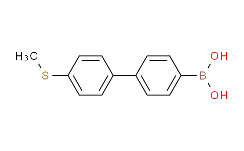 CAS No. 501944-48-5, 4-(4-Methylthiophenyl)phenylboronic acid