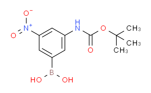 CAS No. 508178-11-8, (3-((tert-Butoxycarbonyl)amino)-5-nitrophenyl)boronic acid