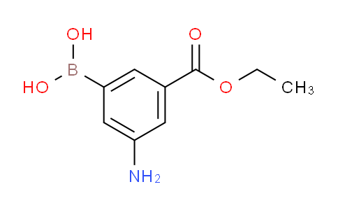 CAS No. 510773-04-3, (3-Amino-5-(ethoxycarbonyl)phenyl)boronic acid