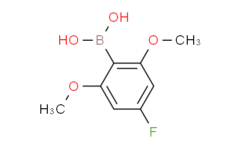CAS No. 512186-38-8, (4-Fluoro-2,6-dimethoxyphenyl)boronic acid