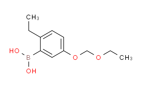 CAS No. 540495-30-5, (5-(Ethoxymethoxy)-2-ethylphenyl)boronic acid