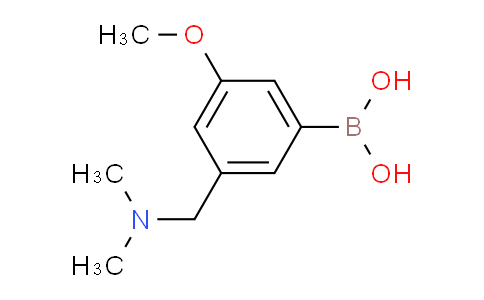 CAS No. 558469-73-1, (3-((Dimethylamino)methyl)-5-methoxyphenyl)boronic acid