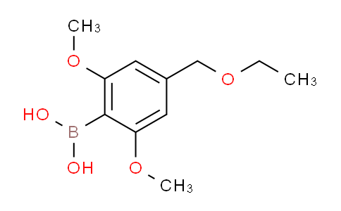 CAS No. 591249-50-2, (4-(Ethoxymethyl)-2,6-dimethoxyphenyl)boronic acid