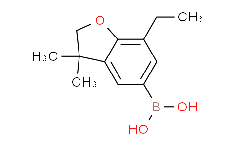 CAS No. 623175-86-0, (7-Ethyl-3,3-dimethyl-2,3-dihydrobenzofuran-5-yl)boronic acid