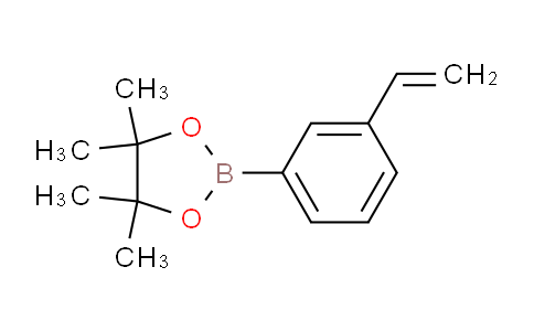 CAS No. 627525-99-9, 2-(3-Ethenylphenyl)-4,4,5,5-tetramethyl-1,3,2-dioxaborolane
