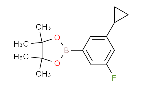 CAS No. 627526-62-9, 2-(3-Cyclopropyl-5-fluorophenyl)-4,4,5,5-tetramethyl-1,3,2-dioxaborolane