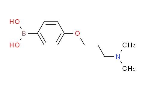 CAS No. 627899-88-1, (4-(3-(dimethylamino)propoxy)phenyl)boronic acid