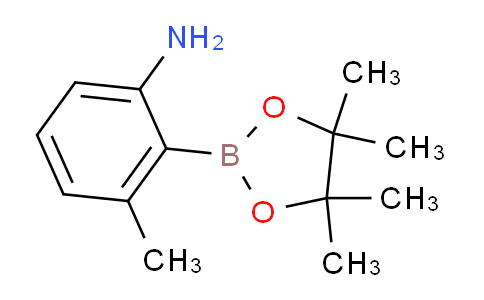 CAS No. 631909-35-8, 3-Methyl-2-(4,4,5,5-tetramethyl-1,3,2-dioxaborolan-2-yl)aniline