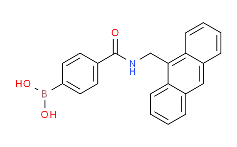 CAS No. 644964-56-7, (4-((Anthracen-9-ylmethyl)carbamoyl)phenyl)boronic acid