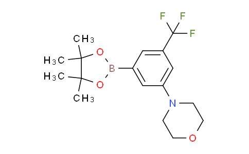 CAS No. 651014-91-4, 4-(3-(4,4,5,5-Tetramethyl-1,3,2-dioxaborolan-2-yl)-5-(trifluoromethyl)phenyl)morpholine