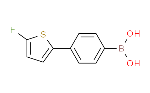 CAS No. 662142-08-7, (4-(5-Fluorothiophen-2-yl)phenyl)boronic acid