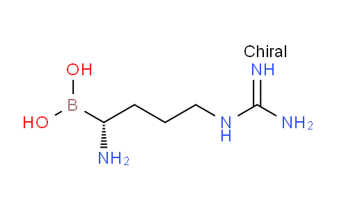 CAS No. 675571-92-3, (R)-(1-Amino-4-guanidinobutyl)boronic acid