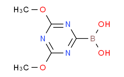 CAS No. 675880-39-4, (4,6-Dimethoxy-1,3,5-triazin-2-yl)boronic acid