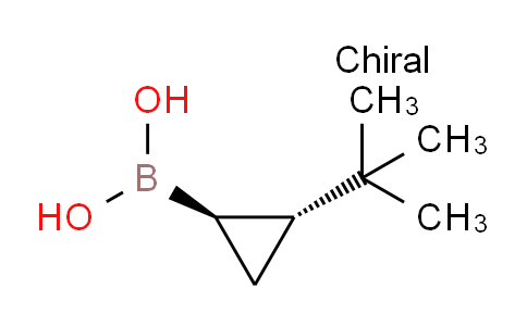 CAS No. 680600-46-8, (trans-2-(tert-Butyl)cyclopropyl)boronic acid