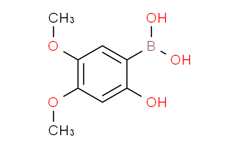 CAS No. 681431-19-6, (2-Hydroxy-4,5-dimethoxyphenyl)boronic acid