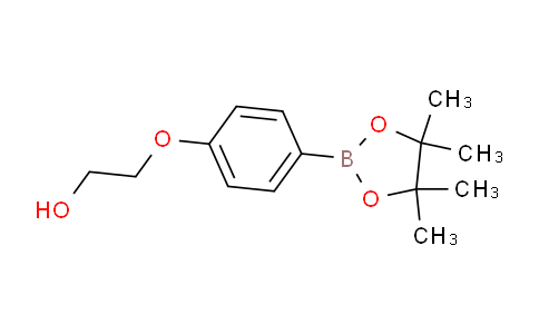 CAS No. 741699-47-8, 2-[4-(Tetramethyl-1,3,2-dioxaborolan-2-yl)phenoxy]ethan-1-ol