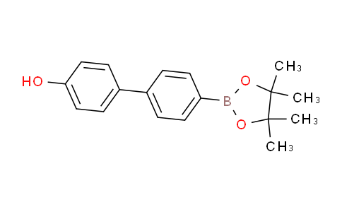 CAS No. 760989-91-1, 4'-(4,4,5,5-Tetramethyl-1,3,2-dioxaborolan-2-yl)biphenyl-4-ol