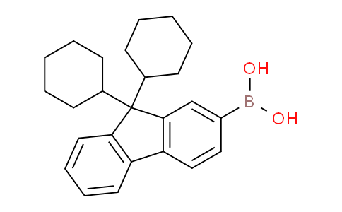 CAS No. 768398-92-1, (9,9-Dicyclohexyl-9H-fluoren-2-yl)boronic acid