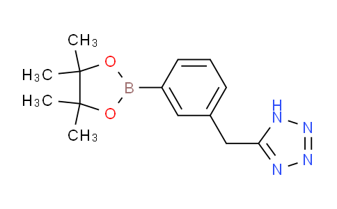 CAS No. 775351-42-3, 5-(3-(4,4,5,5-Tetramethyl-1,3,2-dioxaborolan-2-yl)benzyl)-1H-tetrazole