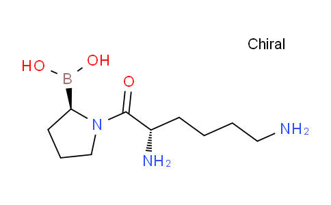 CAS No. 783282-58-6, ((R)-1-((S)-2,6-Diaminohexanoyl)pyrrolidin-2-yl)boronic acid