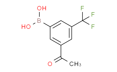 CAS No. 824390-21-8, (3-Acetyl-5-(trifluoromethyl)phenyl)boronic acid