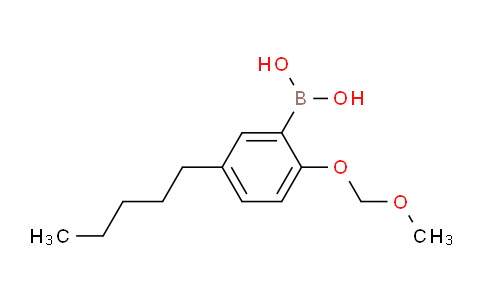 CAS No. 829666-60-6, (2-(Methoxymethoxy)-5-pentylphenyl)boronic acid