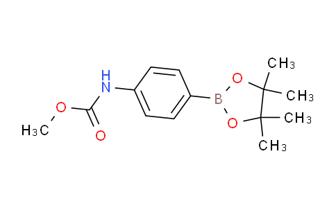 CAS No. 844500-75-0, methyl (4-(4,4,5,5-tetramethyl-1,3,2-dioxaborolan-2-yl)phenyl)carbamate