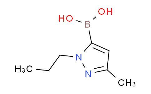 CAS No. 847818-69-3, (3-Methyl-1-propyl-1H-pyrazol-5-yl)boronic acid