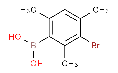CAS No. 849062-19-7, (3-Bromo-2,4,6-trimethylphenyl)boronic acid