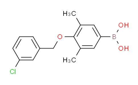 DY707198 | 849062-21-1 | (4-((3-Chlorobenzyl)oxy)-3,5-dimethylphenyl)boronic acid