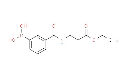 CAS No. 850567-28-1, (3-((3-Ethoxy-3-oxopropyl)carbamoyl)phenyl)boronic acid